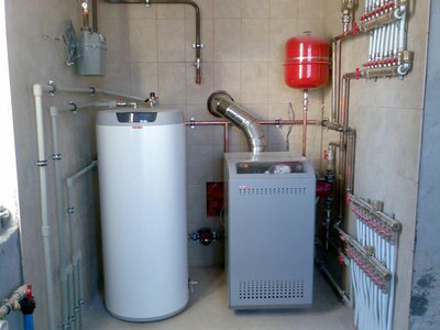 установка газового отопления